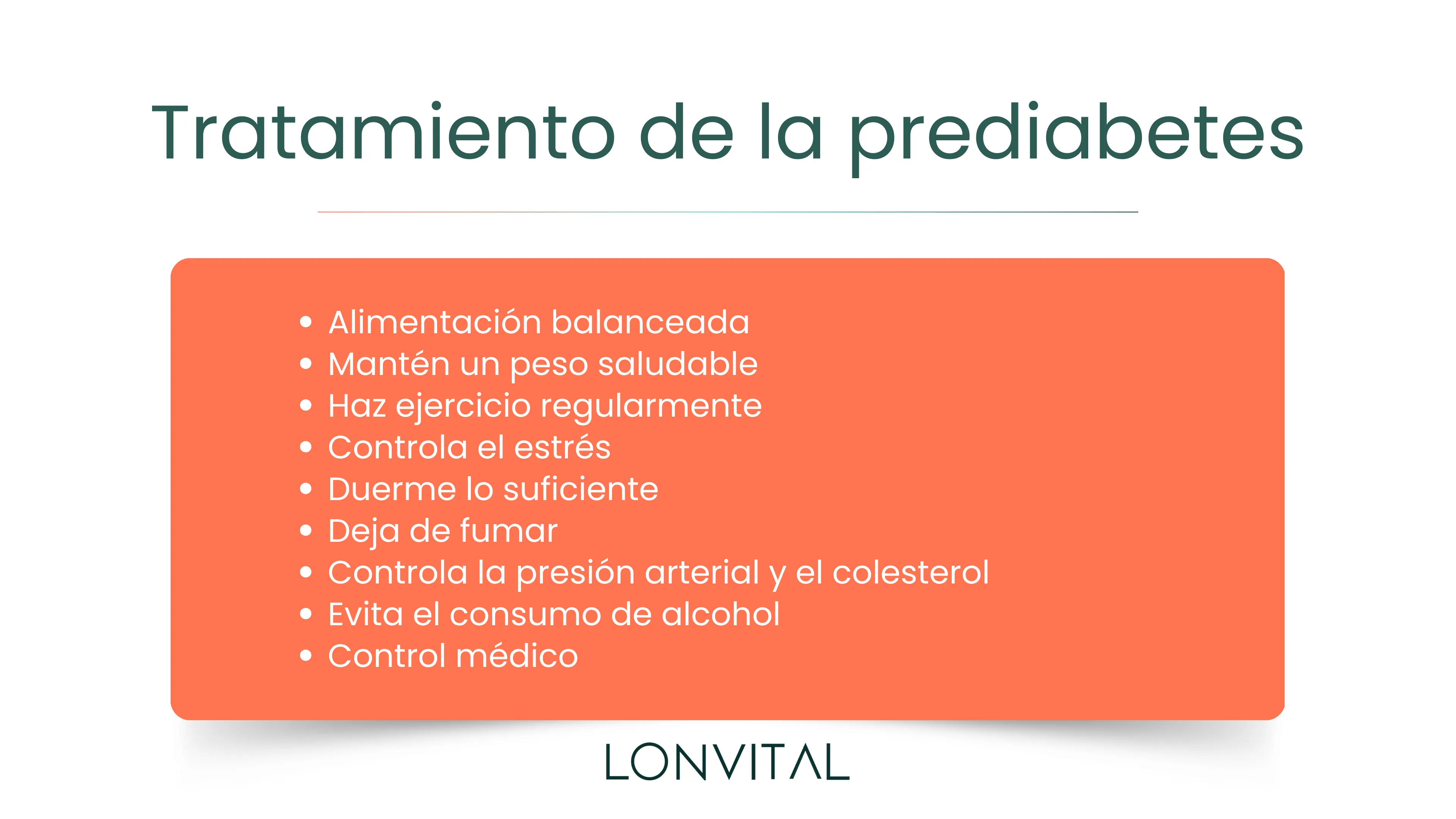 tratamiento de la prediabetes